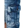 Cipo & Baxx regular fit Shorts Herren Stonewashed CK295 Blue W32