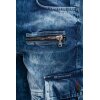 Cipo & Baxx regular fit Shorts Herren Stonewashed CK295 Blue W34