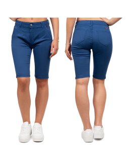 Cipo & Baxx Damen Straight Fit Capri Hose Mid Waist BA-WK186