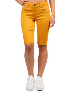 Cipo & Baxx regular fit Shorts Damen Mid Waist WK196