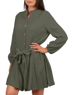 Reichstadt Damen Musselin Sommerkleid 25RSW075