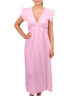 Reichstadt Damen Musselin Sommerkleid 25RSW076