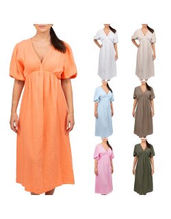 Reichstadt Damen Musselin Sommerkleid 25RSW077