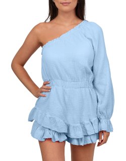 Reichstadt Damen Musselin Sommerkleid mit Shorts 25RSW079