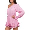 Reichstadt Damen Musselin Sommerkleid mit Shorts 25RSW079