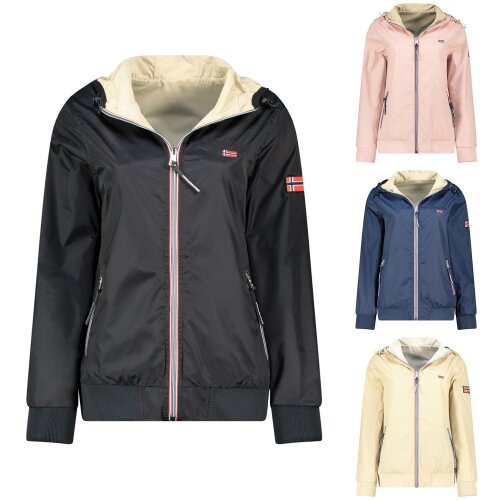 Geographical Norway Regular Fit Jacke Damen Windabweisend   - Arrivial