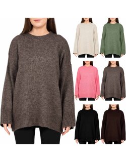 Reichstadt Damen Oversized Strickoberteil 25RSW087