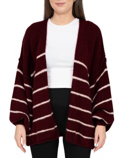 Reichstadt Relaxed Fit Cardigan Streifen-Design 25RSW088