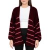 Reichstadt Relaxed Fit Cardigan Streifen-Design 25RSW088