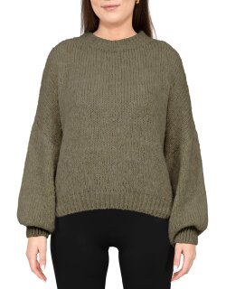 Reichstadt Relaxed Fit Strickpullover Rippabschlüsse 25RSW089