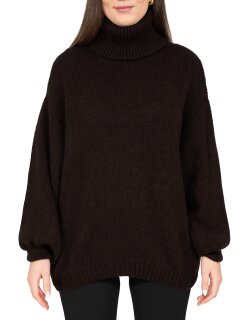 Reichstadt Relaxed Fit Rollkragenpullover Rippabschlüsse 25RSW090