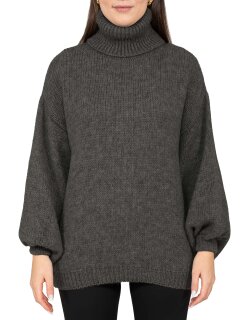 Reichstadt Relaxed Fit Rollkragenpullover Rippabschlüsse 25RSW090