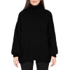 Reichstadt Relaxed Fit Rollkragenpullover Rippabschlüsse 25RSW090
