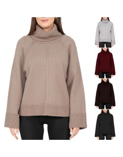 Reichstadt Relaxed Fit Rollkragenpullover...