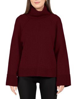 Reichstadt Relaxed Fit Rollkragenpullover Rippabschlüsse 25RSW097