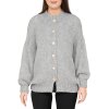 Reichstadt Relaxed Fit Strickjacke Dekorative Knöpfe 25RSW094