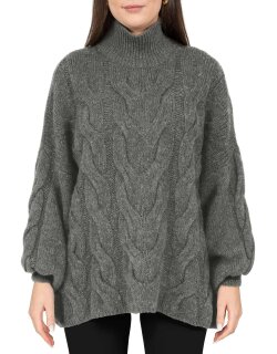 Reichstadt Relaxed Fit Strickpullover Zopfstruktur 25RSW091
