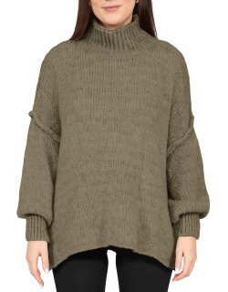 Reichstadt Relaxed Fit Strickpullover Rippabschlüsse 25RSW092