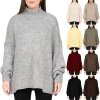 Reichstadt Relaxed Fit Strickpullover Rippabschlüsse 25RSW092