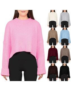 Reichstadt Relaxed Fit Strickpullover Breite...