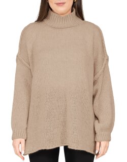 Reichstadt Relaxed Fit Strickpullover Überschnittene Schultern 25RSW095