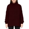 Reichstadt Relaxed Fit Strickpullover Überschnittene Schultern 25RSW095