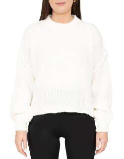 Reichstadt Relaxed Fit Strickpullover Gleichmäßige Strickoptik 25RSW096