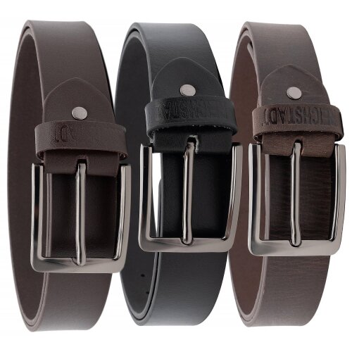 Reichstadt Herren Fashion Gürtel Echtleder 25RS060