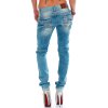 Cipo & Baxx slim fit Jeans Damen Stonewashed CBW0347A Light Blue W27/L34