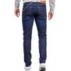Cipo & Baxx slim fit Jeans Herren Stonewashed CD392 Blue W30/L34