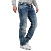 Cipo & Baxx regular fit Jeans Herren Stonewashed CD148 Blue W30/L32