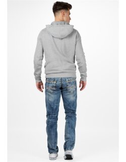 Cipo & Baxx regular fit Jeans Herren Stonewashed CD148 Blue W32/L34
