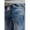 Cipo & Baxx regular fit Jeans Herren Stonewashed CD148 Blue W32/L34