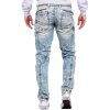 Cipo & Baxx regular fit Jeans Herren Stonewashed C0894A Light Blue W38/L34