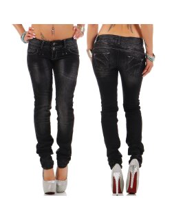 Cipo & Baxx Damen Jeans CBW0655