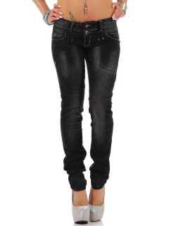 Cipo & Baxx Damen Jeans CBW0655