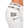 Cipo & Baxx Regular Fit Jeans Damen Mid Waist CBW0245 White