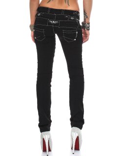 Cipo & Baxx Damen Jeans CBW0313