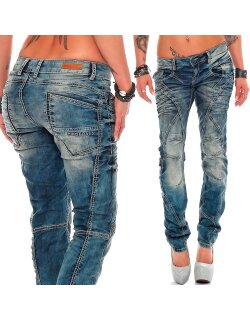 Cipo & Baxx Damen Jeans WD175