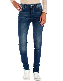 Cipo & Baxx Damen Jeans 19CB06 Blue