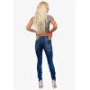Cipo & Baxx Damen Jeans 19CB06 Blue