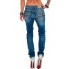 Cipo & Baxx slim fit Jeans Damen Stonewashed WD201 Blue W30/L32