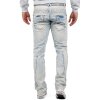 Cipo & Baxx regular fit Jeans Herren Stonewashed CD272 Blue W33/L32