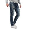 Cipo & Baxx regular fit Jeans Herren Stonewashed CD296 Blue W38/L32