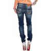 Cipo & Baxx Slim Fit Jeans Damen Stonewashed  WD256 Blue W32/L34