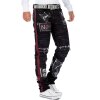Cipo & Baxx Straight Fit Jeans Herren Mid Waist CD571 Black W32/L32