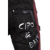 Cipo & Baxx Straight Fit Jeans Herren Mid Waist CD571 Black W36/L34