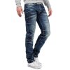 Cipo & Baxx regular fit Jeans Herren Stonewashed CD328 Blue W33/L32