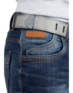 Cipo & Baxx Regular Fit Jeans Herren Stonewashed CD186A Blue W34/L32