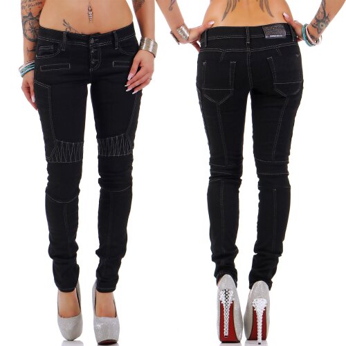 C&B Damen Jeans WD255A